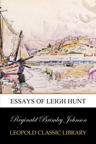 Essays of Leigh Hunt