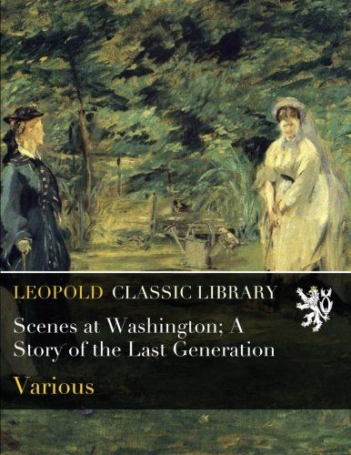 Scenes at Washington; A Story of the Last Generation