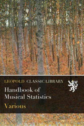 Handbook of Musical Statistics