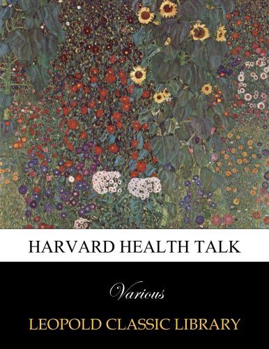 Harvard Health talk