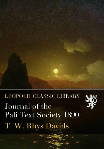 Journal of the Pali Text Society 1890