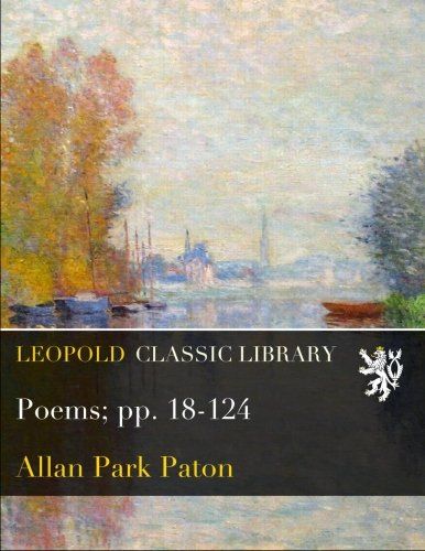 Poems; pp. 18-124