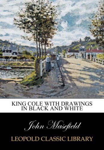 King Cole with drawings in black and white