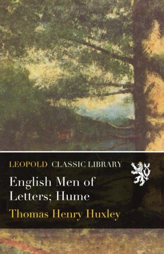 English Men of Letters; Hume
