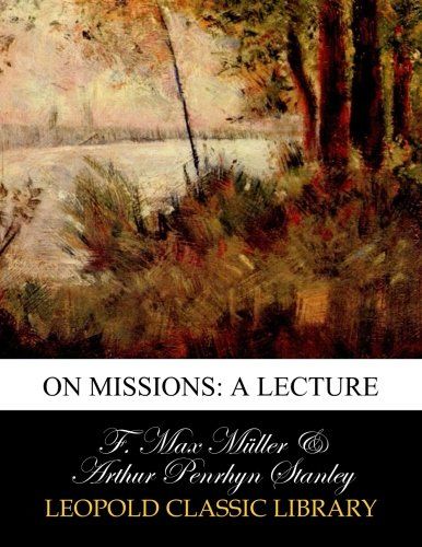 On missions: a lecture