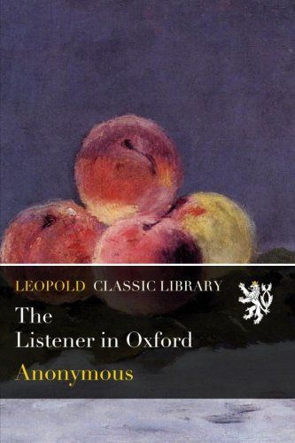 The Listener in Oxford
