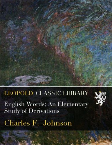 English Words; An Elementary Study of Derivations