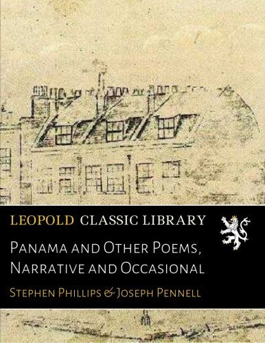 Panama and Other Poems, Narrative and Occasional