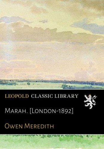 Marah. [London-1892]