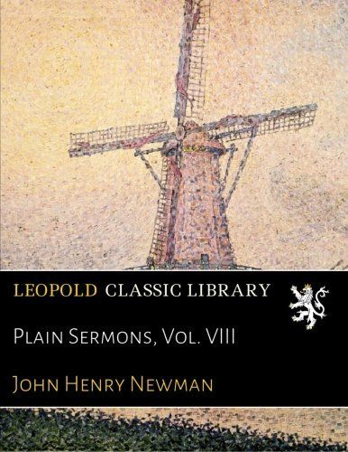 Plain Sermons, Vol. VIII