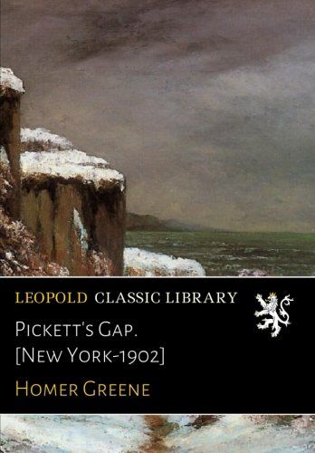 Pickett's Gap. [New York-1902]