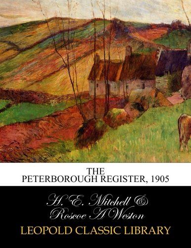 The Peterborough register, 1905