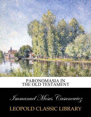Paronomasia in the old Testament