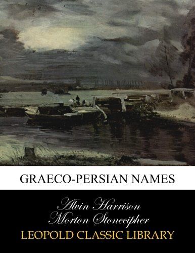Graeco-Persian names