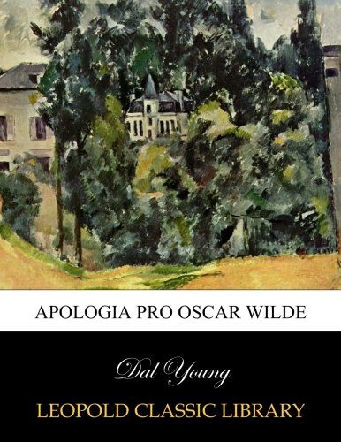 Apologia pro Oscar Wilde
