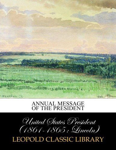 Annual message of the President