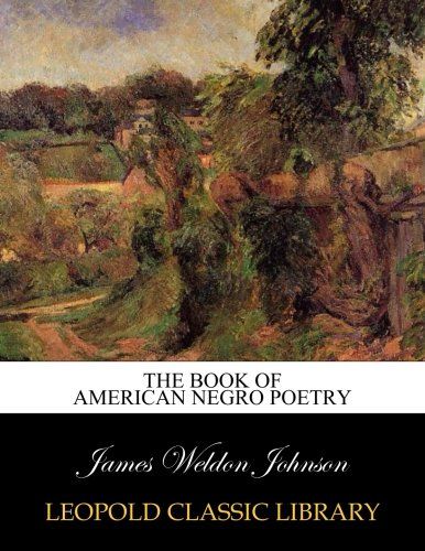 The book of American Negro poetry