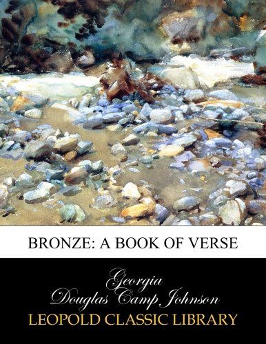 Bronze: a book of verse