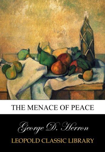 The menace of peace