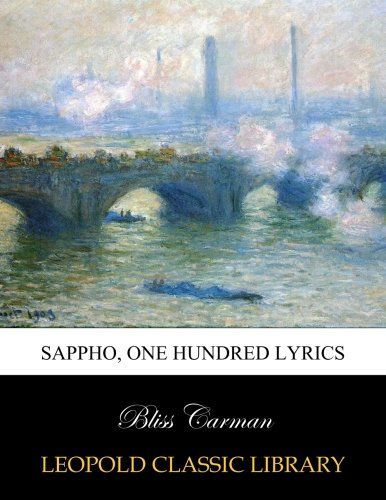 Sappho, one hundred lyrics