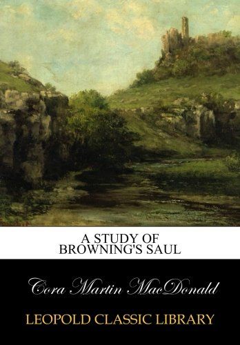 A study of Browning's Saul