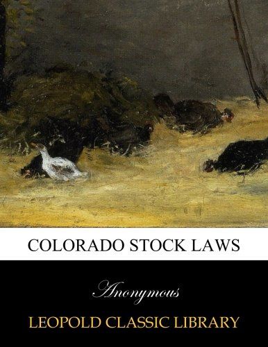 Colorado stock laws