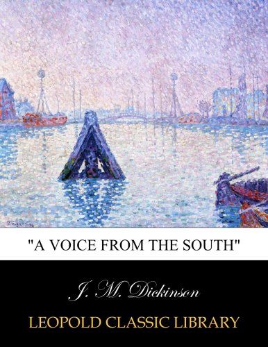 "A voice from the South"