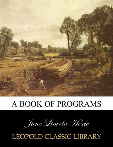 A book of programs