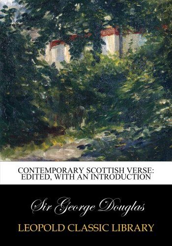 Contemporary Scottish verse: edited, with an introduction