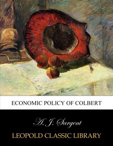 Economic policy of Colbert