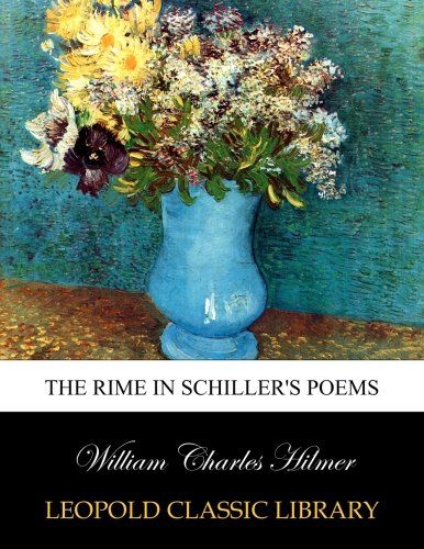The rime in Schiller's poems