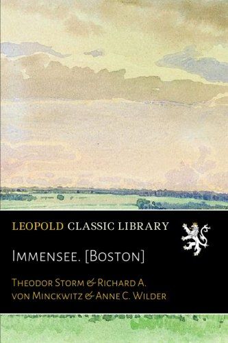 Immensee. [Boston] (German Edition)
