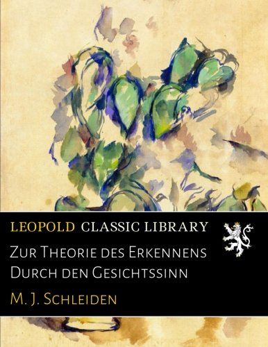 Zur Theorie des Erkennens Durch den Gesichtssinn (German Edition)