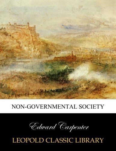 Non-governmental society