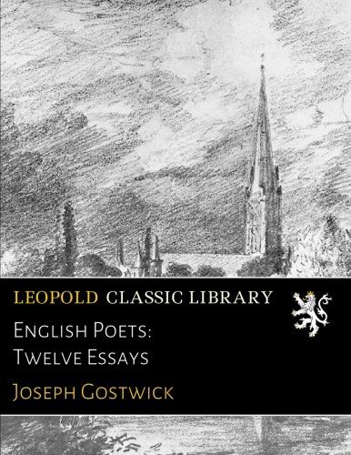 English Poets: Twelve Essays