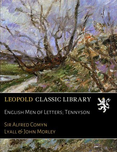 English Men of Letters; Tennyson