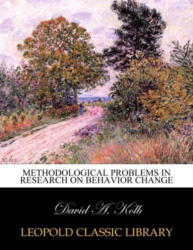 Methodological problems in research on behavior change