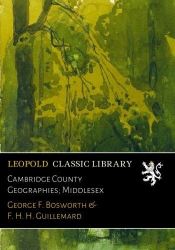 Cambridge County Geographies; Middlesex