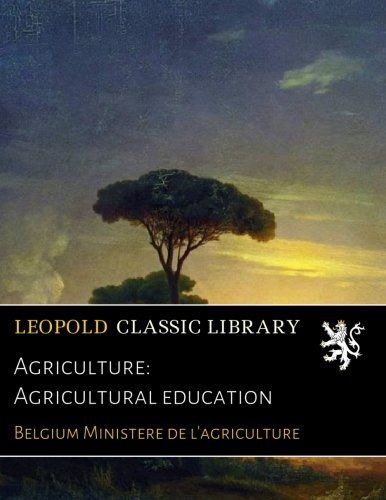 Agriculture: Agricultural education