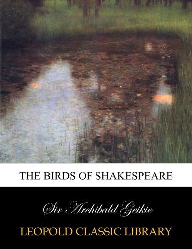 The birds of Shakespeare