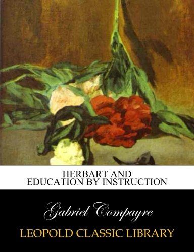 Herbart and education by instruction