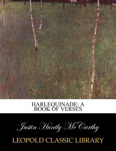 Harlequinade; a book of verses