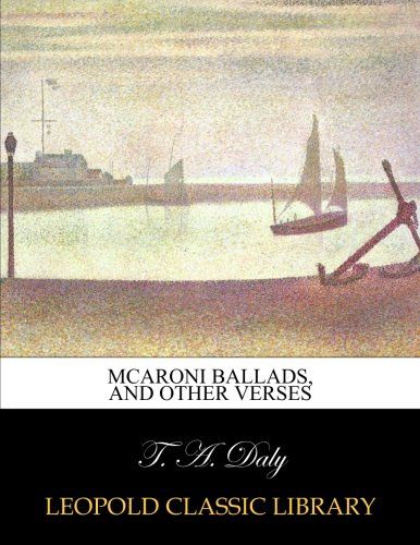 McAroni ballads, and other verses
