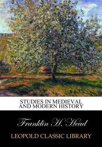 Studies in medieval and modern history