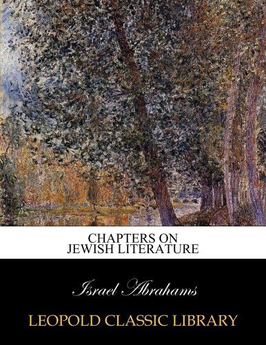 Chapters on Jewish literature