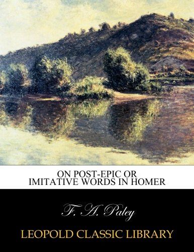 On post-epic or imitative words in Homer