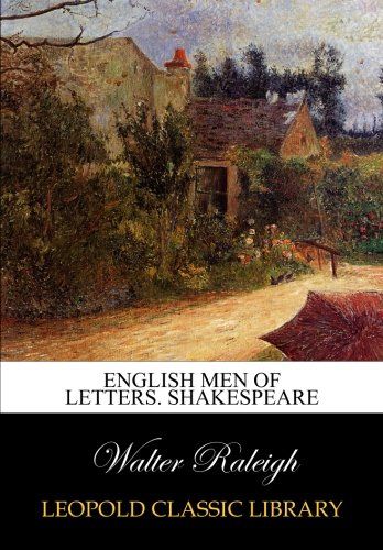 English men of letters. Shakespeare