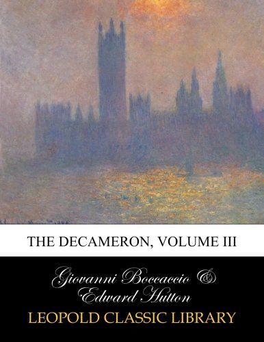 The Decameron, Volume III