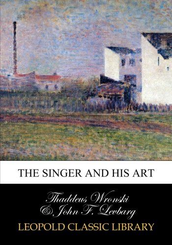 The singer and his art