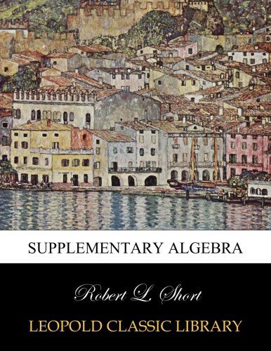 Supplementary algebra